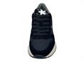 sun68 z46223 nero sneaker tessuto  donna
