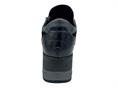 melluso r25568 nero mocassino camoscio zeppa donna