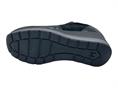 melluso r25568 nero mocassino camoscio zeppa donna