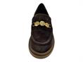 melluso r45452 testa moro mocassino camoscio donna
