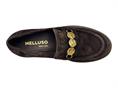 melluso r45452 testa moro mocassino camoscio donna