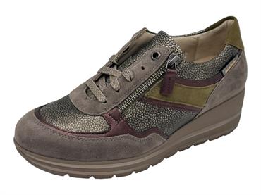 mephisto april testa di moro scarpa pelle  donna