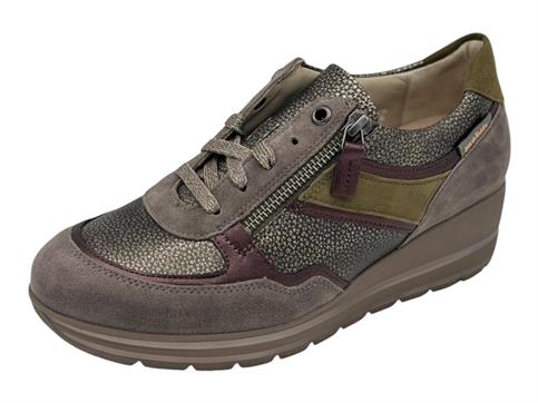 mephisto april testa di moro scarpa pelle  donna