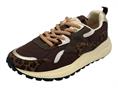 gold&gold gb1102 caffe sneaker tessuto donna