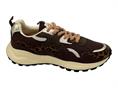 gold&gold gb1102 caffe sneaker tessuto donna