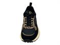 gold&gold gb1106 nero sneaker tessuto  donna