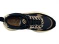 gold&gold gb1106 nero sneaker tessuto  donna