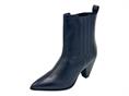 janet j-1170 nero tronchetto pelle donna