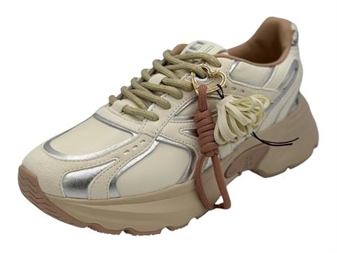 gio+ dalia24 panna sneaker pelle donna