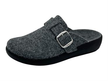 grunland ci2961 grigio ciabatta feltro   donna