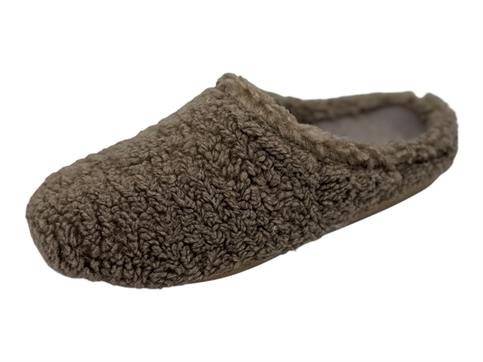 grunland ci3404 taupe ciabatta feltro donna