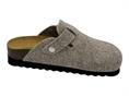 grunland cb2241 taupe ciabatta feltro  donna