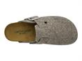 grunland cb2241 taupe ciabatta feltro  donna