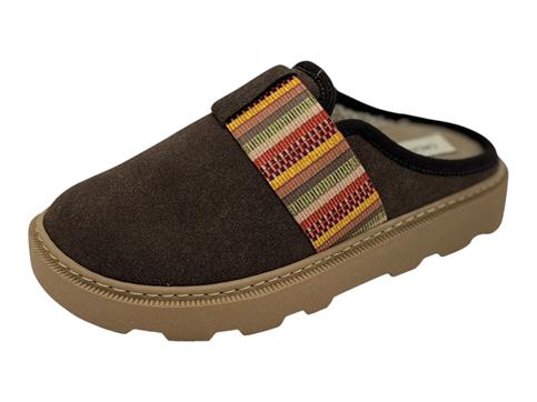 grunland ci3365 testa di moro ciabatta  donna