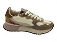 sun68 z45222 beige sneaker tessuto  donna