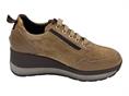melluso r25566 marrone sneakers pelle  donna