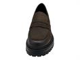 francesco brunelli 5105 cioccolato mocassino  donna