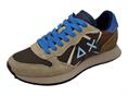 sun68 z46125 beige sneaker tessuto uomo