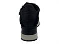 MELLUSO R25549 nero allacciata donna zeppa cerniera