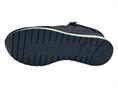 MELLUSO R25549 nero allacciata donna zeppa cerniera