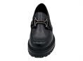 francesco brunelli 5106 nero mocassino pelle donna