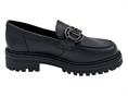 francesco brunelli 5106 nero mocassino pelle donna