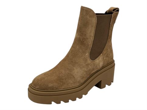 francesco brunelli cl5714 beige tronchetto  donna