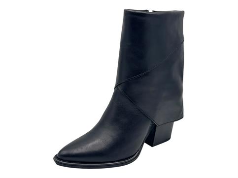 francesco brunelli bf6706 nero tronchetto donna