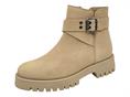 frau 56e1 beige tronchetto  donna carmato nabuk