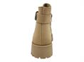 frau 56e1 beige tronchetto  donna carmato nabuk