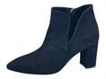 MELLUSO Z960 nero tronchetto donna camoscio tacco