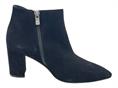 MELLUSO Z960 nero tronchetto donna camoscio tacco
