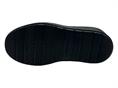 janet j-463 nero tronchetto pelle donna zeppa