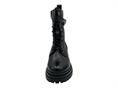 mjus l97203 nero anfibio donna pelle carrarmato