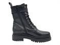 mjus l97203 nero anfibio donna pelle carrarmato
