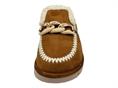 grunland ci1606 cuoio ciabatta donna catena tessuto