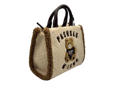 pashbag 20166-she-w6b-p beige borsa tessuto