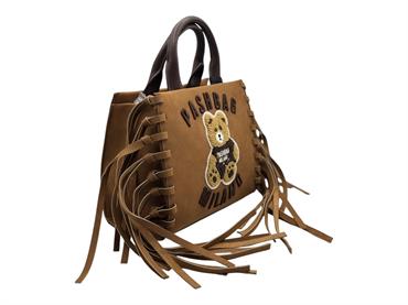 pashbag 20141-she-w6m-p camel borsa tessuto