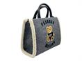 pashbag 20158-she-w6b-p grigio borsa tessuto