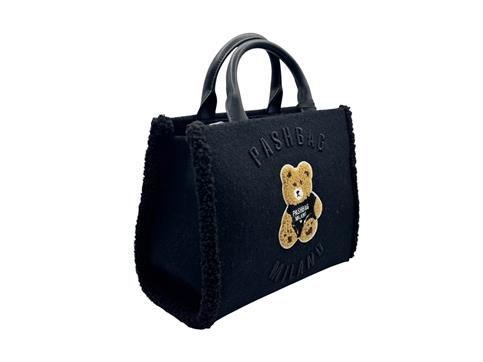pashbag 20165-she-w6b-p nero borsa tessuto