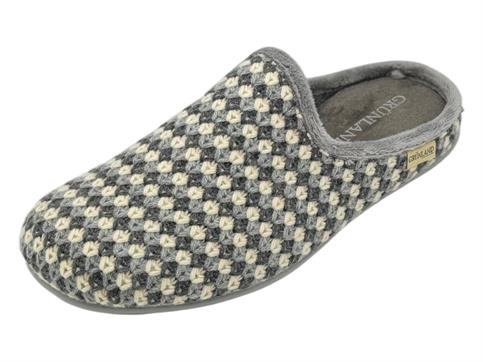 grunland ci2674 grigio ciabatta  donna invernale