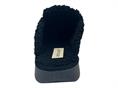 grunland ci1606 nero ciabatta donna catena pelo