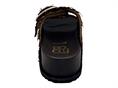 ndo 1034 cioccolato ciabatta pelle platform  donna