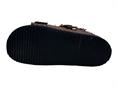ndo 1034 cioccolato ciabatta pelle platform  donna