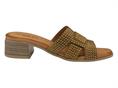 melluso k56075 cuoio ciabatta donna pelle memory