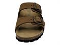 grunland cb6003 marrone ciabatta doppia fascia donna