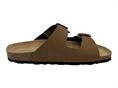grunland cb6003 marrone ciabatta doppia fascia donna