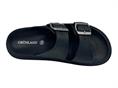 grunland ci1906 nero ciabatta gomma platform donna