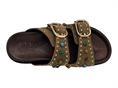 inuovo d51049 sabbia ciabatta camoscio borchie donna