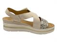 melluso 019270 crema sandalo donna pelle